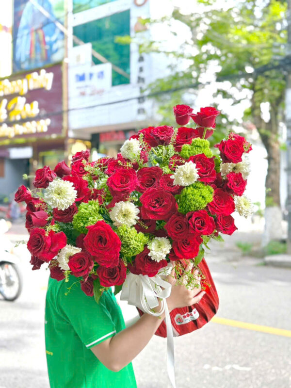 Giỏ Hoa Tươi 0001